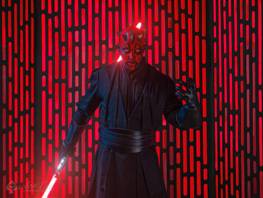The Story Behind Darth Maul & His Double-Bladed Lightsaber 