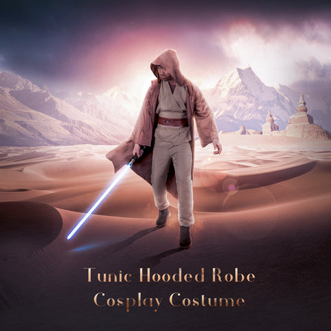 Hooded Robe and Tunic for Cosplay Costume